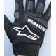 Moto rukavice Alpinestars cros mod.8 crno bele