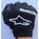 Moto rukavice Alpinestars cros mod.8 crno bele