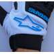 Moto rukavice Alpinestars cros mod.8  bele
