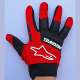Moto rukavice Alpinestars cros mod.8 crvene