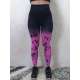 Helanke push up - mod.9072 crno - roze