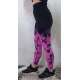 Helanke push up - mod.9072 crno - roze
