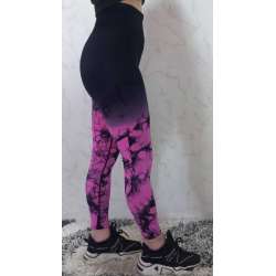 Helanke push up - mod.9072 crno - roze