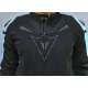 Moto jakna Dainese Speed Tex crno bela crvena