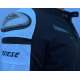 Moto jakna Dainese Speed Tex crno bela crvena