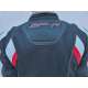 Moto jakna Dainese Speed Tex crno bela crvena