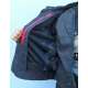 Moto jakna Dainese Speed Tex crno bela crvena