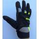 Moto rukavice Dainese VR46 platno crno - zute