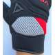 Moto rukavice Dainese VR46 platno crno - crvene