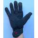 Moto rukavice Dainese VR46 platno crno - crvene