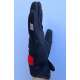 Moto rukavice Dainese VR46 platno crno - crvene