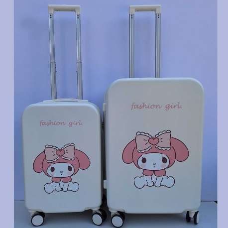 SET KOFERA 2U1 POLIPROPILEN  mod.FASHION GIRL