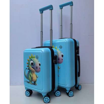DECIJI KOFERI set 2u1 mod.65 Dinosaurus plavi