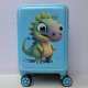 Deciji Kofer srednji MOD.65 Dinosaurus plavi