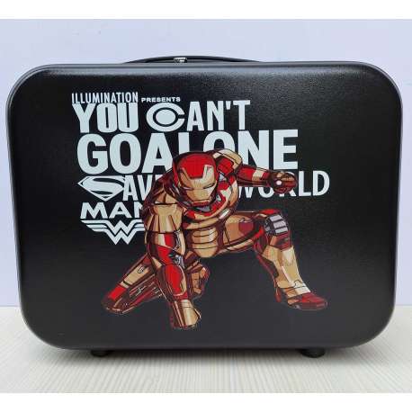 Deciji Kofer rucna torba mod.57 Iron Man crni