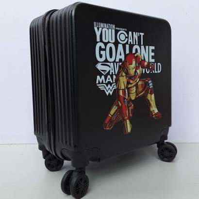 DECIJI VELIKI KOFER VUCILICA MOD.57 Iron Man crni