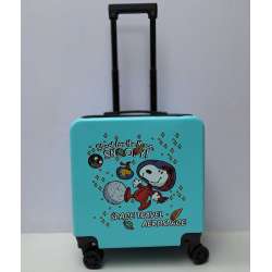 DECIJI VELIKI KOFER VUCILICA MOD.55 SNUPI TIRKIZNI