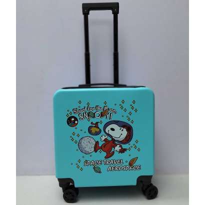 DECIJI VELIKI KOFER VUCILICA MOD.55 SNUPI TIRKIZNI