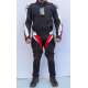 Moto pantalone Dainese Air Tex crno crvene