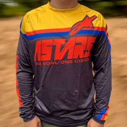 Moto kros dres mod.001 Alpinestars zuti
