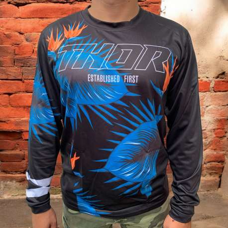 Moto kros dres mod.002 THOR crno plavi