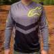 Moto kros dres mod.008 Alpinestars sivo - zuti 