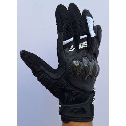 Moto rukavice Alpinestars SMX-R crno bele