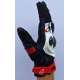 Moto rukavice Alpinestars SMX-R crveno bele