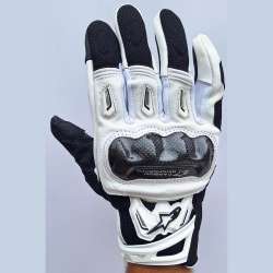 Moto rukavice Alpinestars SMX-2 bele
