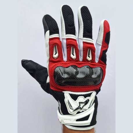 Moto rukavice Alpinestars SMX-2 crvene