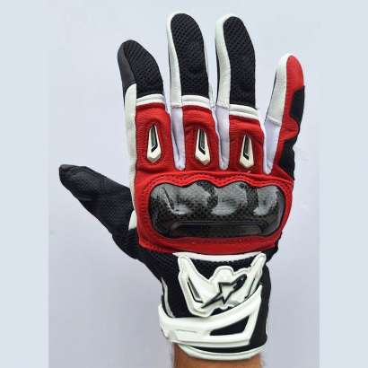 Moto rukavice Alpinestars SMX-2 crvene