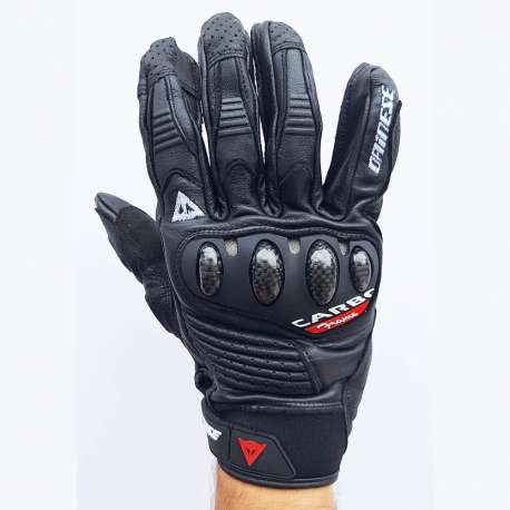 Moto rukavice Dainese Carbon crne