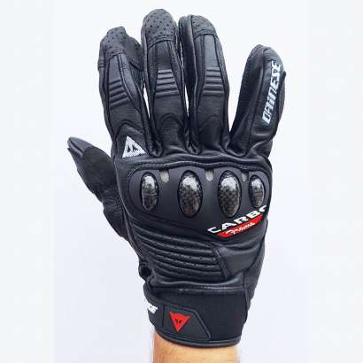 Moto rukavice Dainese Carbon crne