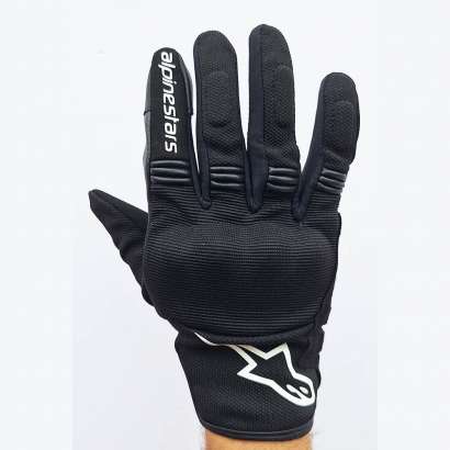 Moto rukavice Dainese platno crno - crvena 