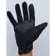 Moto rukavice Dainese platno crno - crvena 