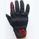 Moto rukavice Alpinestars Copper crne sa crvenim znakom