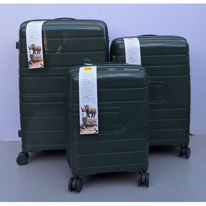 Set Kofera 3u1 Polipropilen PP095 zeleni