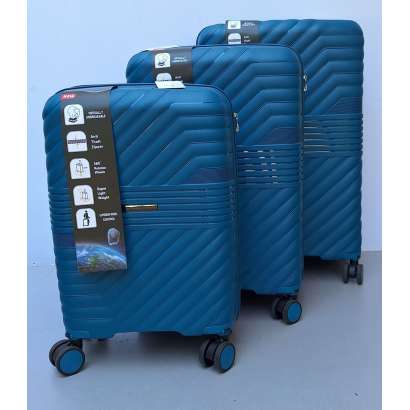 Set Kofera 3u1 Polipropilen P06 petrolej
