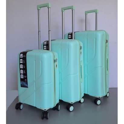 Set Kofera 3u1 Polipropilen PP701 svetlo zeleni