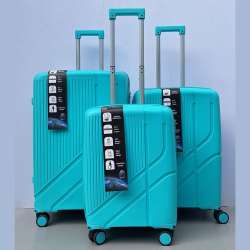 Set Kofera 3u1 Polipropilen PP701 tirkiz
