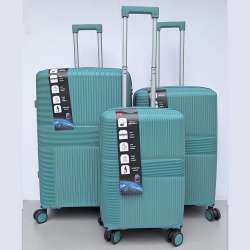 Set Kofera 3u1 Polipropilen PP001 zeleni