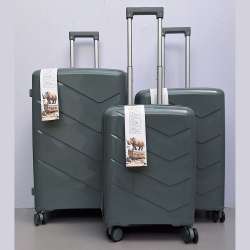 Set Kofera 3u1 Polipropilen PP102 sivi