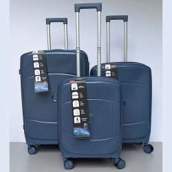Set Kofera 3u1 Polipropilen PP157 teget