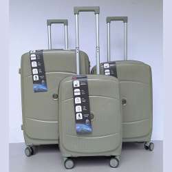 Set Kofera 3u1 Polipropilen PP157 maslinasti