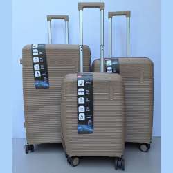 Set Kofera 3u1 Polipropilen PP604 zlatni
