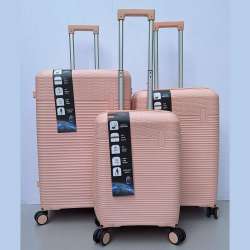 Set Kofera 3u1 Polipropilen PP604 roze