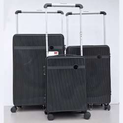 set kofera 3u1 PP807 crni -široka ručka