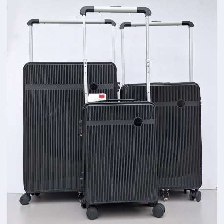 set kofera 3u1 mod.807 tamno sivi -široka ručka