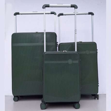 set kofera 3u1 mod.807-široka ručka maslinasti