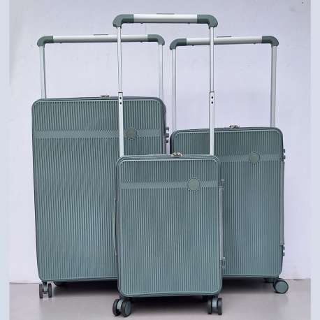 set kofera 3u1 PP807 tamno siva-široka ručka